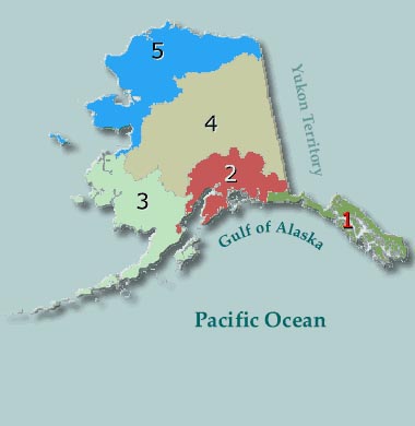 Northern Alaska Map